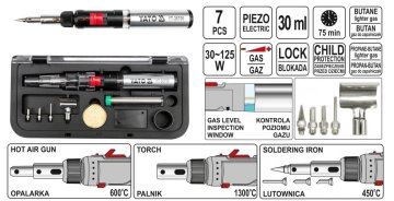 TOYA YATO PLINSKI SPAJALEK 3-v-1 + DODATKI 36706