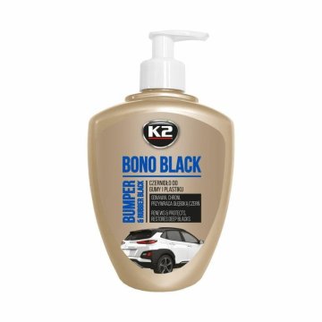 Elle K2 BONO ČRNO ČISTILO ZA OBNOVO GUME IN PLASTIKE 500 ML
