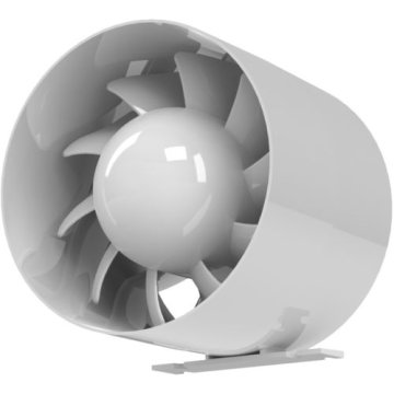 airRoxy 100 mm vgradni ventilator za odvod zraka, kakovosten aksialni prezračevalni sistem s 4-palčnim prezračevalnim sistemom