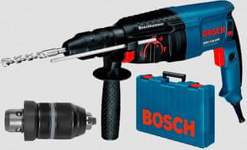 Bosch . UDARLJIVO VRTALNIK 800 W GBH 2-26 DFR 2,7 J + VPENJALNA VRVILNA 13 mm