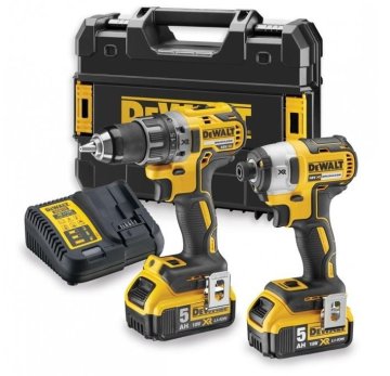 DEWALT KOMPLET 18V DCK268P2T (DCD791, DCF887) 2x5.0Ah TSTAK