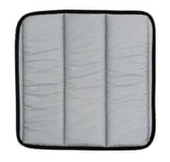 AIO FACTORY Prešita penasta blazina 50x50 cm temno siva