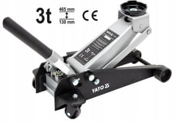 YATO 3-T žabja dvigalka 130-465 mm YT-17211