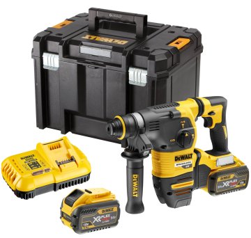 DeWalt Flexvolt 54V 18V 3,5J 2 x 9,0 Ah XR Li-Ion brezkrtačno vrtalno kladivo DCH333X2