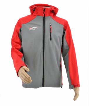 awtools T4 softshell jakna rdeče-siva XXXL