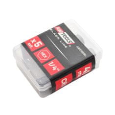 awtools 1/4" 8 mm magnetni komplet 5-delnih nastavkov za izvijač