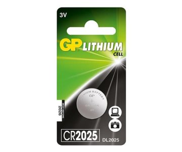GP Batteries LITIJEVA GUMBNA BATERIJA CR2025, 2183
