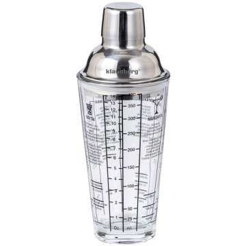 KLAUSBERG  Klausberg mešalnik za koktajle z recepti, kozarec, natakar, 400 ml KB7647