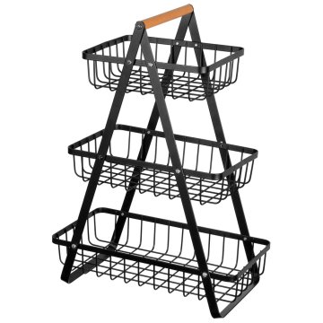 KRISBERG 3-nadstropna košara s sadjem 3415 KR2708