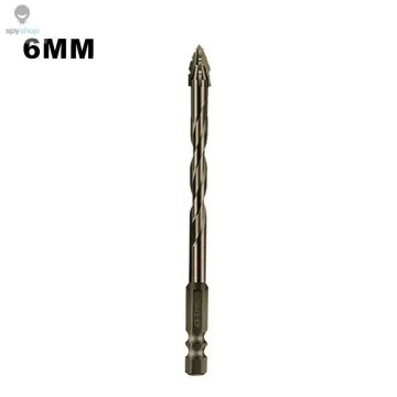KJB Serrated Eccentric Drill Bit for Tile, Glass and Hard Materials Sveder za ploščice in steklo z nazobčano konico, 6 mm