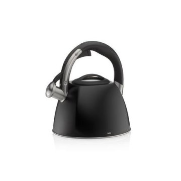 Kela Žvižgajoči kotliček KL-12079 Vitus stainless steel 2.4 l, matt black