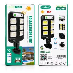 Aerbes LED Solarna Senzorska Svetilka 22x9cm - 40W Z Daljincen