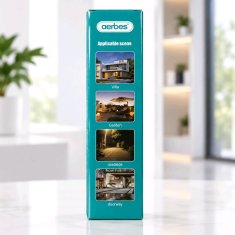 Aerbes LED Solarna Senzorska Svetilka 22x9cm - 40W Z Daljincen