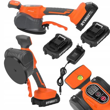 Kraft&Dele Akumulatorski vibrirajoči prisesek 130 mm 21V 2Ah 2xAKU 80Kg