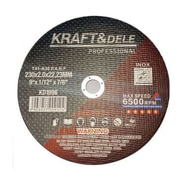 Kraft&Dele Komplet rezalnih plošč za kovino, 25 kosov KD1996 230x2,0x22,23 mm