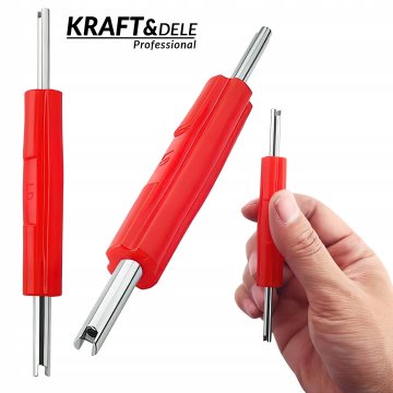 Kraft&Dele Dvostranski ključ za izvlečenje ventilov
