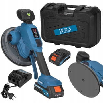 Kraft&Dele Akumulatorski vibrirajoči prisesek 190 mm 21 V 2x AKU 80 kg WDS