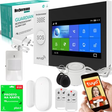 GSM alarm Guardian V Tuya BOX + SIM kartica