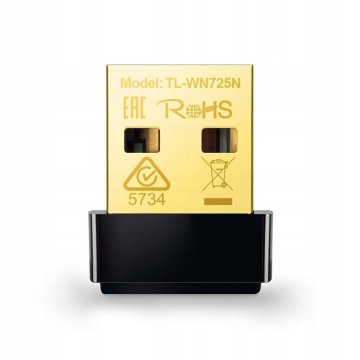 TP-Link 150Mbps brezžični N Nano USB, TL-WN725N