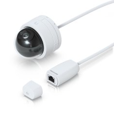 Ubiquiti - Ultrakompaktna, odporna 2K HD PoE kamera z nočnim vidom za diskreten nadzor v zaprtih prostorih. Črna., UVC-G5-DOME-ULTRA-B
