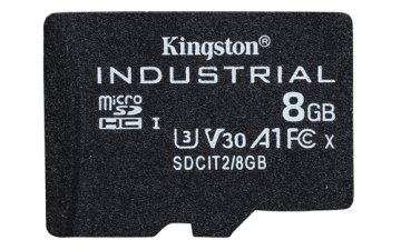 Pomnilniška kartica Kingston 8GB microSDHC Industrial C10 A1 pSLC