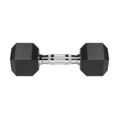 Rebel Litoželezne gumirane uteži HEX 2x7kg šesterokotni komplet 14kg SOLID
