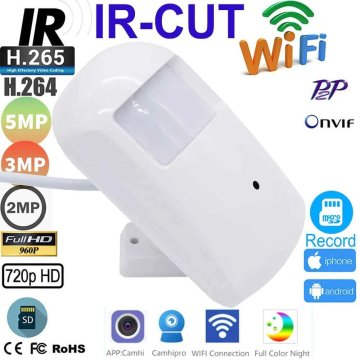KJB Notranja Wi-Fi IP kamera 1080p, objektiv 3,6 mm, kartica 32 GB