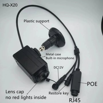 KJB Mini notranja PoE kamera 4 MP, tipalo IMX347