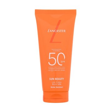Lancaster Sun Beauty Body Milk SPF50 vodoodporen losjon za zaščito pred soncem za telo 100 ml
