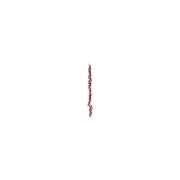 slomart Pro Božična girlanda z jagodami, 140 cm