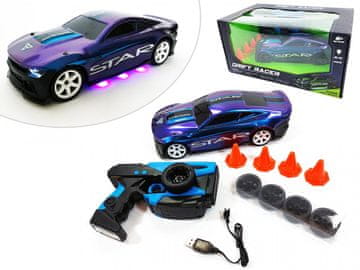 slomart MADEJ RC drift avto 2.4GHz 4WD z dodatnimi kolesi