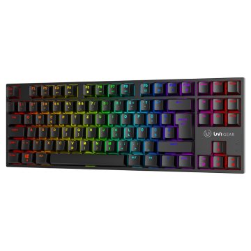 UVI GREED MINI V2 TKL BROWN Switch RGB mehanična tipkovnica, SLO/CRO razpored tipk