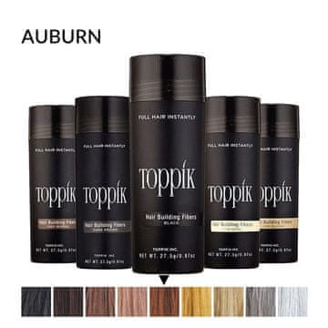 LEGIT Toppik lasna vlakna, Auburn / rdečkasta (veliki 27.5 g, do 50 nanosov)