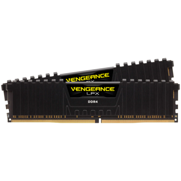 Corsair Vengeance LPX Black DDR4 16GB (2x8GB) 3200Mhz CL16 XMP 2.0 UDIMM pomnilnik