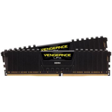 Corsair Vengeance LPX Black DDR4 32GB (2x16GB) 3200Mhz CL16 XMP 2.0 UDIMM pomnilnik