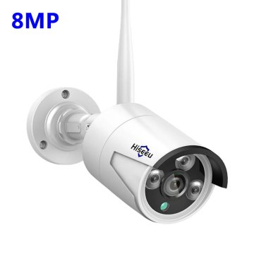 KJB Zunanja Wi-Fi IP kamera 8 MP z nočnim vidom, vtič EU