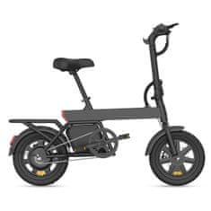 UNBRANDED B20MINI zložljivo mestno električno kolo 14", 250 W, baterija 36 V 7,8 Ah, do 50 km, črno