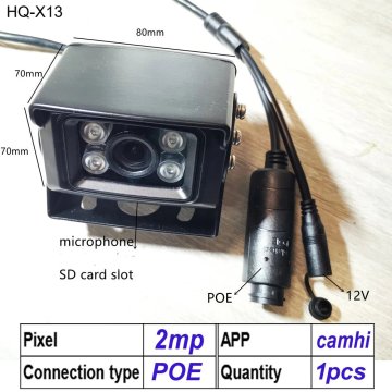 KJB Zunanja PoE IP kamera 2 MP z nočnim vidom, IP66, 3,6 mm