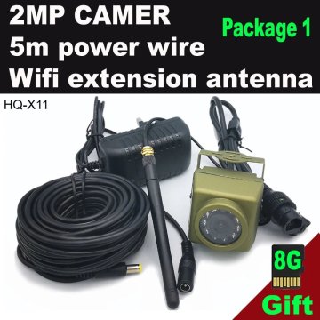 KJB Wi-Fi kamera za ptičjo gnezdilnico, 2 MP, objektiv 2,8 mm, 5 m kabel