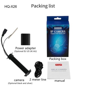 KJB Wi-Fi kamera za vratno kukalo 16 mm, Full HD, 32 GB, črna