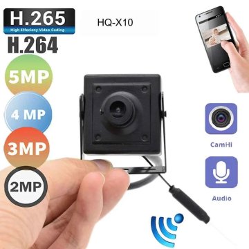 KJB Mini WiFi IP Camera 720P 960P 1080P with TF Card Slot Mini Wi-Fi IP kamera 5 MP, objektiv 6 mm, reža za kartico TF