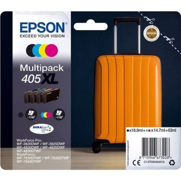 Epson Komplet kartuš s črnilom 405 XL, 4 barve