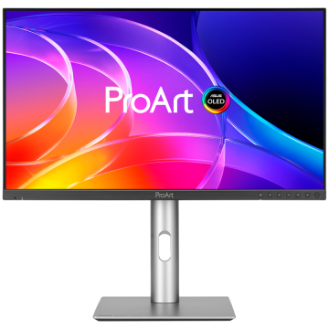ASUS ProArt OLED PA279CDV profesionalni monitor - 67.3cm (27"/26.5" vidno), 4K UHD (3840 x 2160), QD-OLED, 120Hz, HDR10, 99% DCI-P3, dE < 1.5, Calman, USB-C PD 96W, KVM