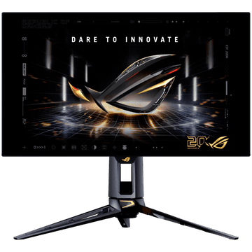 ASUS ROG Swift OLED PG27AQWP-G Edition 20 gaming monitor - 67.3cm (27"/26.5" vidno), QHD (2560 x 1440), TrueBlack Glossy Tandem OLED, dvojni način (QHD 540Hz ali HD 720Hz), 0.02ms, G-SYNC kompati
