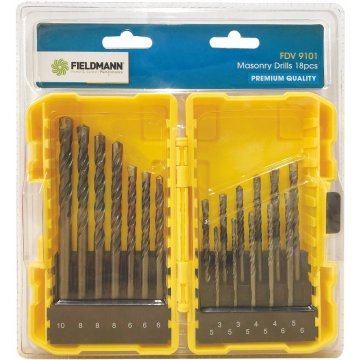 Fieldmann FDV 9101 Komplet 18 kosov svedrov/bitov