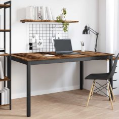 Vidaxl Jedilne mize 150 x 90 x 75 cm Inženirski les Star les