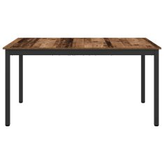 Vidaxl Jedilne mize 150 x 90 x 75 cm Inženirski les Star les
