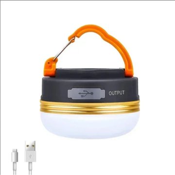 KJB Polnilna kamp svetilka z zložljivimi LED paneli, model A