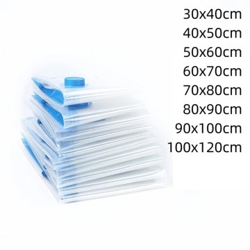 KJB Vakuumska vrečka za shranjevanje oblačil in posteljnine, 80 × 90 cm, 1 kos