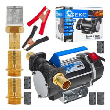 GEKO 300W samosesalna električna črpalka pumpa 12V za tekočine in gorivo
